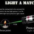 Rechargeable Laser Pointer(Laser light) Adjust Focus Professional(Leser pen). 