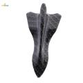 10x Carbon Fiber Generator Shark Fin Spoiler Wing For Auto Car Roof. 