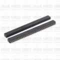 Female Header 40×2 Straight Pins Double Row 2.54mm Pitch Pin Male Header Connector Strip For Electronics Project Breadboard Friendly. 