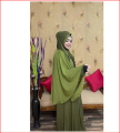 Angel Bourka for women outerwear and Fashionable women Bourka Dubai cherry bourka premium quality With Hijab- Innovative.