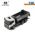 HUINA 1:50 Diecast Car Model Alloy Simulation Vehicle Die-Cast Dump Truck Bulldozer Backhoe Loader Excavator Toys Collectables. 