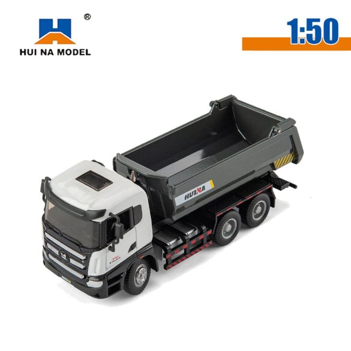 HUINA%201:50%20Diecast%20Car%20Model%20Alloy%20Simulation%20Vehicle%20Die-Cast%20Dump%20Truck%20Bulldozer%20Backhoe%20Loader%20Excavator%20Toys%20Collectables%20-%20Image%207