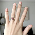 【Hot item】 10 Pieces Sets Thin Nail Rings for Ladys Daily Fingertip Protective Cover Trendy Ring Jewelry Gift to Girlfriend Manicure Luyo.