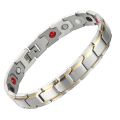 Health Magnetic Bracelet Male Stainless Steel Wrist Band Magnetic Bracelet Men Hand Chain Energy Germanium Bracelets for Men 4 buyers.