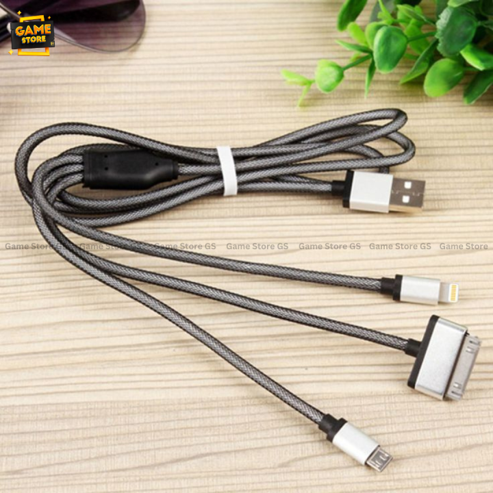 EliteSoft%20High%20Speed%20100%20cm%203%20in%201%20Multiple%20USB%20Charging%20Cable%20with%208%20Pin%20Lighting/30%20Pin/Micro%20USB%20Connector%20for%20iPhone%207,%206,%205,%204,3,%20iPad%204,3,2,Air,%20iPod,%20Galaxy%20S3/S4/S5/S6/S7%20Edge,%20LG,%20HTC%20and%20More-Grey%20-%20Image%208