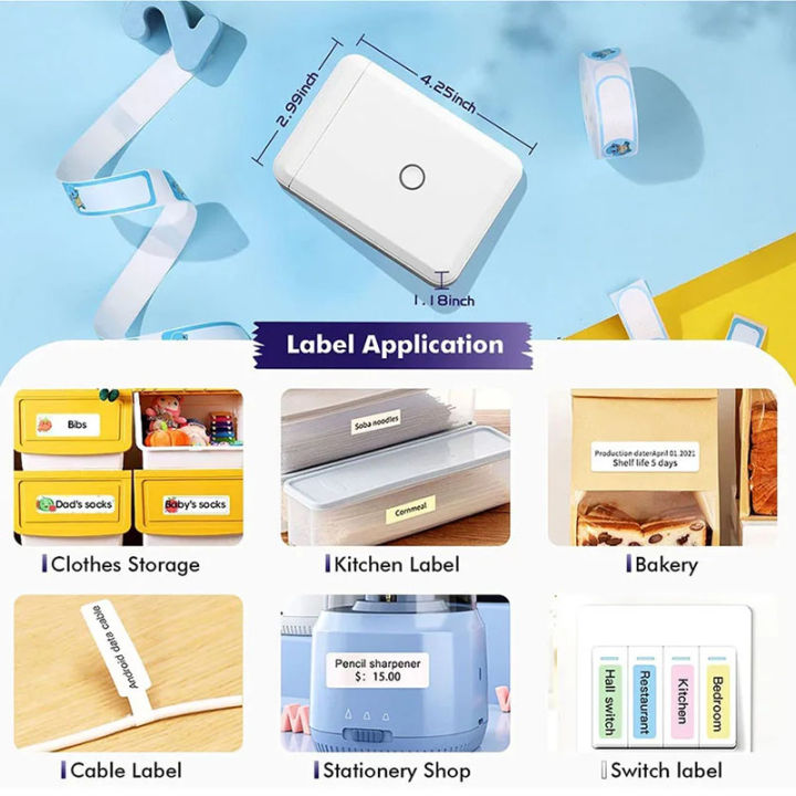 Niimbot%20D110%20Label%20Printer%20Portable%20Wireless%20Bluetooth%20Thermal%20Label%20Printer%20Inkless%2012-15mm%20White%20Anti-Oil%20Sticker%20Label%20Maker%20-%20Image%205