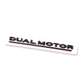 For Tesla Model 3 Y X S Dual Motor Emblem - 3D Dual Motor Badge Sticker Decor Performance Badge Parts Accessories. 
