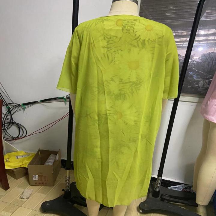 M/L/Xl/Xxl/Xxxl/4xl%20Two%20Piece%20Dress%20Set%20Stylish%20Dress%20Chiffon%20Printed%20Round%20Neck%20Slim%20Fit%20Sleeveless%20Dress%20for%20Beach%20Dress%20Party%20Dress%20Daily%20Wear%20Dress%20Vacation%20Dress%20Women'S%20Summer%20Fashion%20-%20Image%207