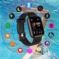 Smart Watch  D116+ PLUS Smart Bracelet Fitness Band Waterproof Smart Digital Watch. 