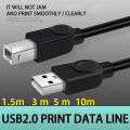 Usb Cable For Printer High Speed A To B Male To Male Usb Printer Cable Data Sync For 3D Label Printer 0.5/1/1.5/3/5/10M.