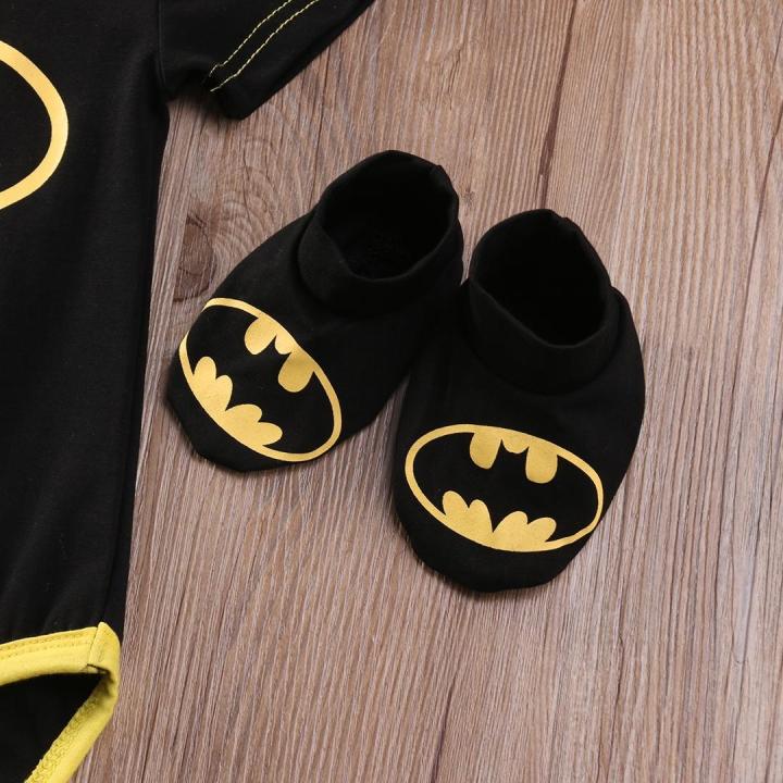 (New)%20newborn%20toddler%20baby%20boys%20clothes%20romper%20bodysuit%20shoes%20hat%20Batman%20outfits%20set%20-%20Image%206
