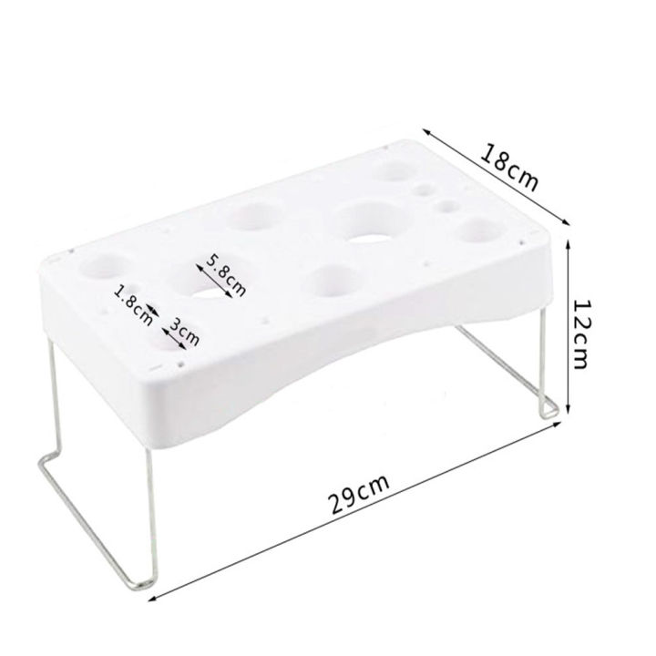 Piping Bag Holder  Work Table Holder Cake Decor Tool Storage for  Pastry Folding Cake Piping Bag Rack Pastry Bag Stand