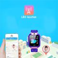 Q12 Kids Smart Watch SOS Call Remote Call Back LBS Location Children Smartwatch with Math Game 12 Languages Kids Clock Gifts.. 