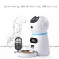 Smart Automatic Pet Feeder With Voice Record Stainless Steel LCD Screen Timer For  Food Bowl  Food Dispenser Pet Bowl - 3.5L Robot feeder. 