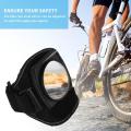 Bicycle Back Mirror Cycling Wrist Band Strap Reflex Rear View Rearview Arm Wrist Cycling Gloves With Bike Mirrors Safe Cycling.