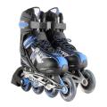Action inline roller skate shoes Black Blue Fitness Centre Bd. 