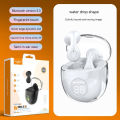 DUOPUNI Bass Transparent TWS True Wireless Bluetooth Headset Charging Compartment 5.3 Binaural In-Ear Stereo Ultra Long Life. 