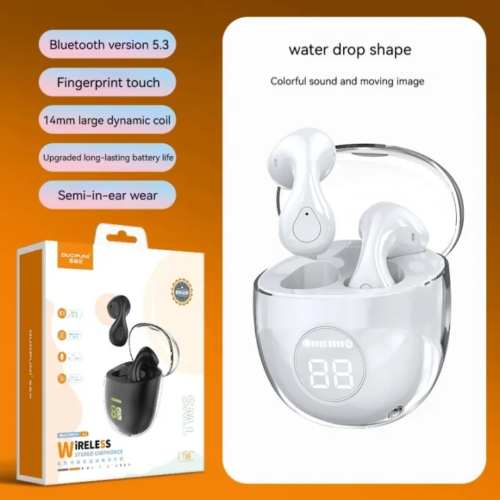 DUOPUNI%20Bass%20Transparent%20TWS%20True%20Wireless%20Bluetooth%20Headset%20Charging%20Compartment%205.3%20Binaural%20In-Ear%20Stereo%20Ultra%20Long%20Life%20-%20Image%204