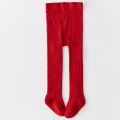 Baby Girls Pantyhose Newborn Elastic Waist Solid Color Stockings Slim Fit Socks Tights for Casual Daily.