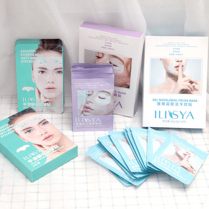 Ilisya%20Skincare%20Sets%E2%80%941%20Pair%20Eye%20Mask,%201%20PC%20Forehead%20Patch,%201%20Pair%20Nasolabial%20Folds%20Mask,%20Anti%20Wrinkles%20Anti%20Aging%20-%20Image%205