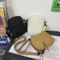 Casual Messenger Sling Bags For Men Canvas Travel Purse Small Zipper Crossbody Pouch Simple Crossbody Shoulder Bag Men Bags.