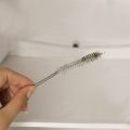 Tube Washing Spiral Cleaning Brush Pipe Cleaning Drain Dredge Air Pump Hose Refrigerator Flexible Hose Cleaner-white.