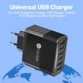 55W USB Charger Multiple Ports USB C Charger PD 3.0 Type C Quick Charge 3.0 Fast Charging For Samsung iPhone 15 14 Pro Xiaomi 13.