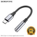 BOROFONE BV16 Type-C to 3.5mm Digital Audio Converter Type C to 3.5mm Audio Cable Converter. 