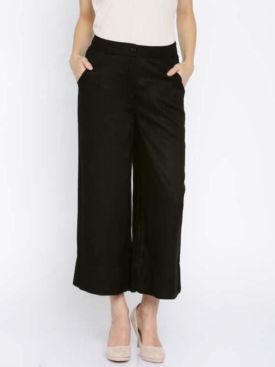 New Fashion Stylish Linen Palazzo For woman