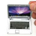 1:12 Mini Laptop Miniature Scene Model Scale Dollhouse Accessories Eatop.