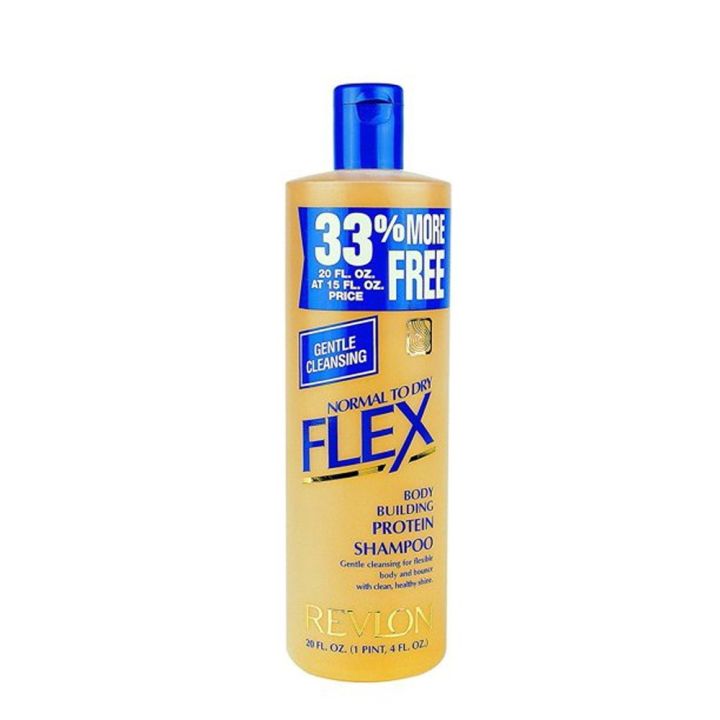 REVLON%20FLEX%20BODY%20BUILDING%20PROTEIN%20SHAMPOO%20(USA)%20-%20592ML%20-%20Image%203