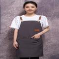 Thicken Canvas Denim Apron Antifouling Barista Apron Kitchen Restaurant Worker Barber Carpenter Florist Apron For Women Man.