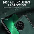 Luxury Plain Skin Texture Leather Casing For Xiaomi Civi 4 Pro 5G 2024 Civi4 Civi4Pro Automatic Suction Camera Protect Matte PC Hard Case Business Shockproof Phone Case Back Cover.