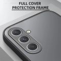 Samung A34 5G Case Silicone Edge Hard PC Matte Back Cover For Samsung Galaxy A34 A 34 34A 5G Camera Protect Fundas SamsungA34 5G.