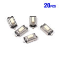 20Pcs Touch Micro Switch 3*6*2.5mm SMD White Button Head Demoo.