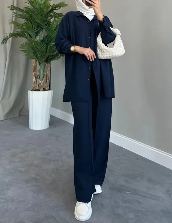 Women%E2%80%99s%20New%20arrival%20clothes%20solid%20color%20long%20sleeved%20shirt%20coat%20and%20pant%20set%20Female%20casual%202%20piece%20-%20Image%208