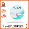 POND'S Light Moisturiser  Non-Oily Fresh Feel For Soft Glowing Skin With Vitamin E & Glycerin-25ml | 50ml | 100ml. 