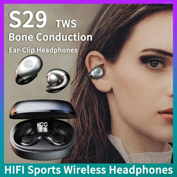 【Readystock】 + FREE Shipping+ COD S29 Bone Conduction Concept Bluetooth ...