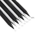 Metal Mechanical Pencil 0.3 0.5 0.7 2.0mm Low Center of Gravity Art Drawing Painting Automatic Pencil with School Supplies. 