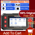FOXWELL NT604 Elite Car Scanner OBD2 Scanner ABS SRS Transmission Check Engine Code Reader OBD 2 Auto Car Diagnostic Scan Tool. 