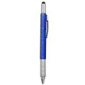 Pen 6 In 1 Multifunctional Touch Screen Pen Mobile Ballpoint Pen With Ruler Screwdriver Tool.