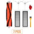 Applied 7 Pcs Vacuum Cleaner Sweeper Accessories Kit Cleaning Robot Accessories Set For use with Xiaomi MI Robot only. 
