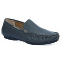 Weinbrenner Navy Blue PU Loafers for Men. 