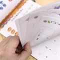 PEWANYZZ Kids Math Exercise Book 3-6 Years old Children Cartoon Pattern Handwriting Practice Math Learning Numbers.