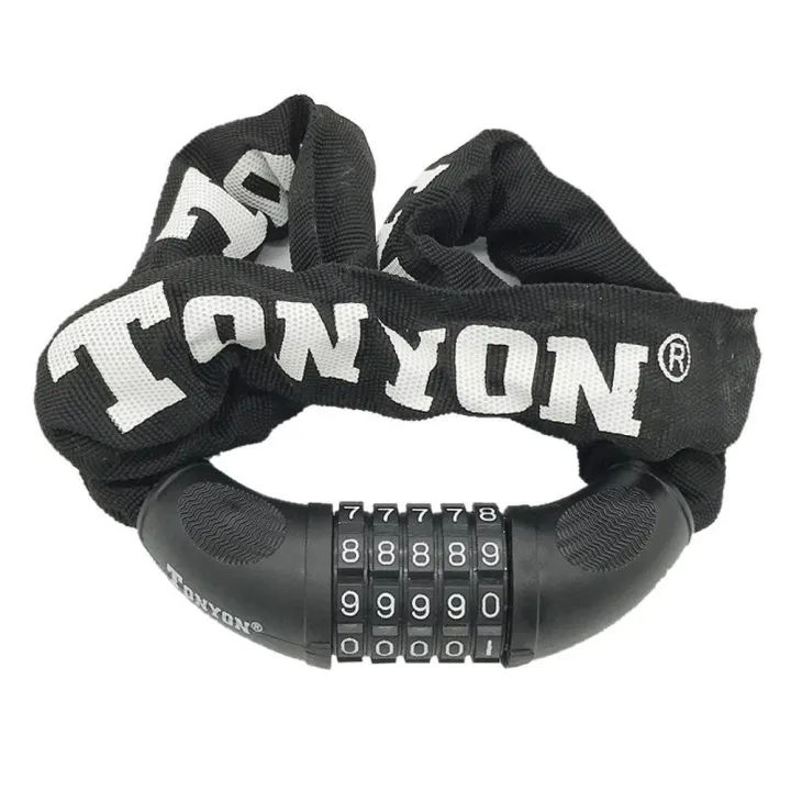 Tonyon%20Combination%20Lock%20Cable%20for%20Bicycles%20-%20Black%20-%20Image%202