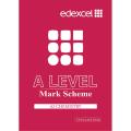 Edexcel International A Level A2 Chemistry Mark Scheme. 