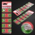 Alkaline Button Cell Battery AG4/LR626W > 10 Piece (Best for Watch).