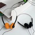 INS Japanese Retro Nostalgic Headsets MP3 Headphones Personality Walkman Sports CD Photo Props Wired Earphone. 