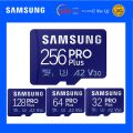 【Ready Stock+FREE Shipping+COD】Samsung PRO Plus UHS-I U3 V30 A2 memory card with read speed up to 160MB/s and write speed up to 120MB/s (MB-MD128KA) 128GB 256GB 512GB 1TB Micro SD card.