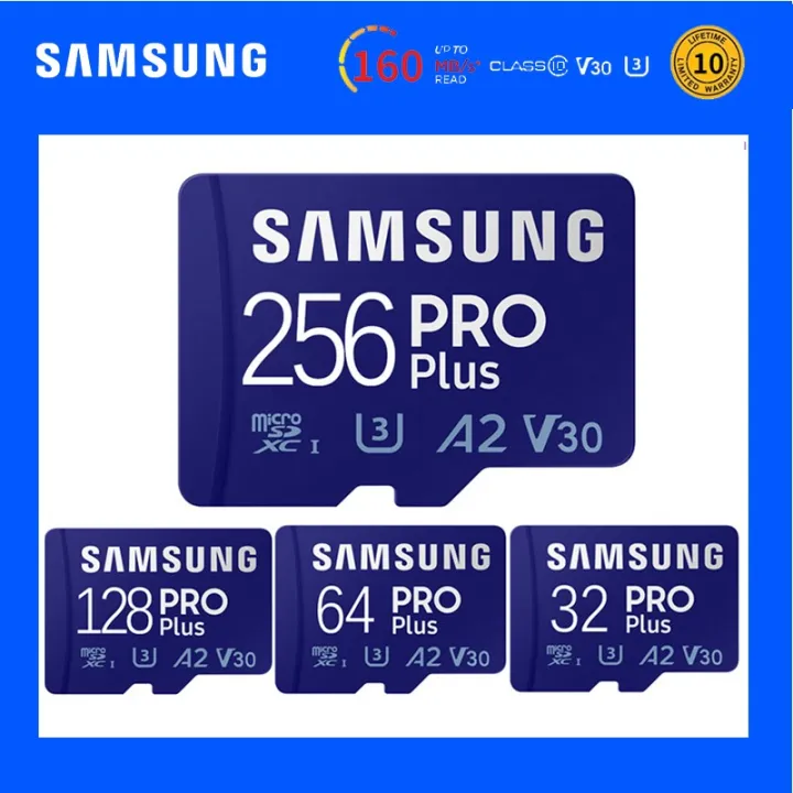 %E3%80%90Ready%20Stock+FREE%20Shipping+COD%E3%80%91Samsung%20PRO%20Plus%20UHS-I%20U3%20V30%20A2%20memory%20card%20with%20read%20speed%20up%20to%20160MB/s%20and%20write%20speed%20up%20to%20120MB/s%20(MB-MD128KA)%20128GB%20256GB%20512GB%201TB%20Micro%20SD%20card%20-%20Image%202